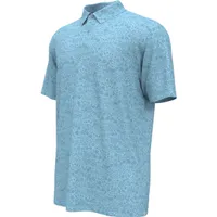 Men's Micro Floral Short Sleeve Polo