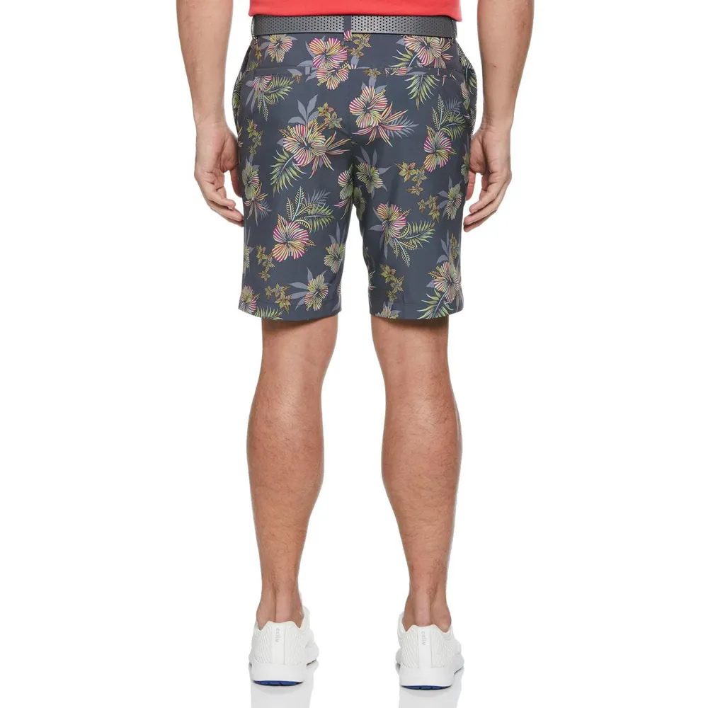 Men's Hibiscus 9 Inch Short