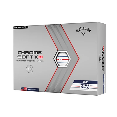 Prior Generation - Chrome Soft 360 X LS Triple Track Golf Balls
