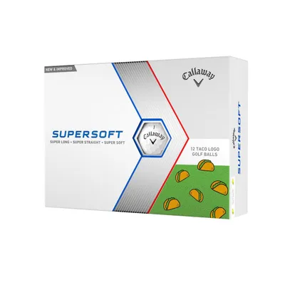 Supersoft Taco Golf Balls - 12 Pack