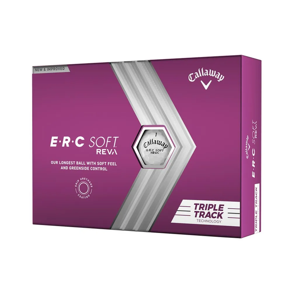 ERC Soft Reva Triple Track Golf Balls