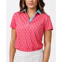 Women's Many Mingos Short Sleeve Polo