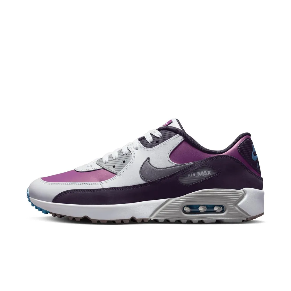 Air Max 90 G NRG Spikeless Golf Shoe - Purple/White