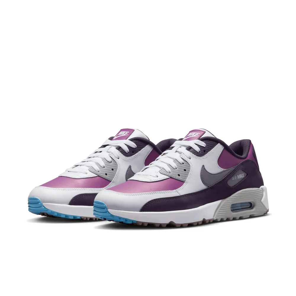 Air Max 90 G NRG Spikeless Golf Shoe - Purple/White