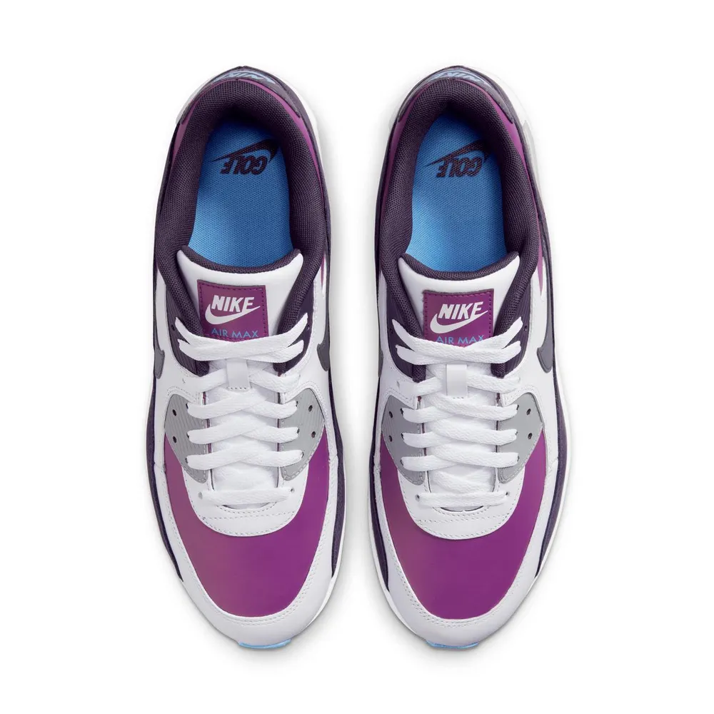 Air Max 90 G NRG Spikeless Golf Shoe - Purple/White