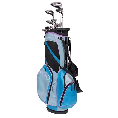 Women's Ashley 11-Piece Stand Bag Package Set with Graphite Shafts