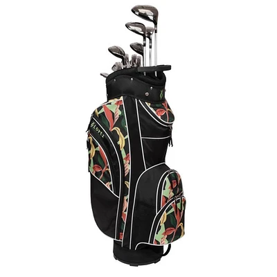 Women's Erinn 11-Piece Cart Bag Package Set with Graphite Shafts - Bahama