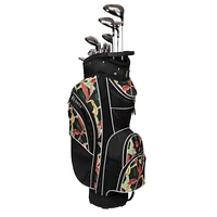 Women's Erinn 11-Piece Cart Bag Package Set with Graphite Shafts - Bahama