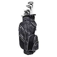 Women's Erinn 11-Piece Cart Bag Package Set with Graphite Shafts- Chevron