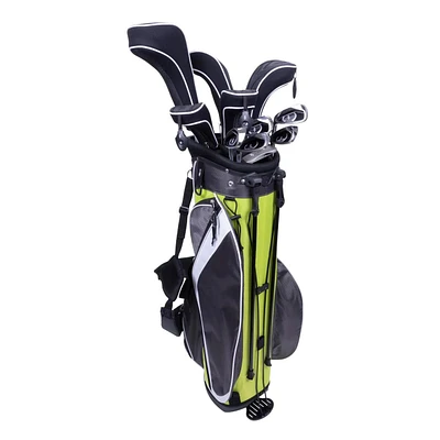 Women's Ashley 11-Piece Stand Bag Package Set with Graphite Shafts- Citrus