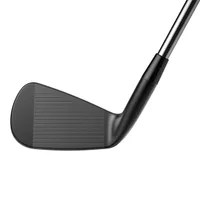 KING Forged Tec Black 4-PW Iron Set with Steel Shafts