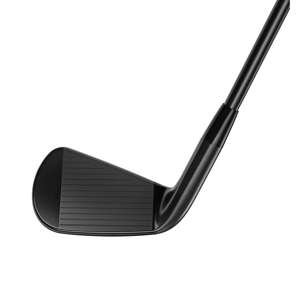 T200 Black 4-PW Iron Set with Steel Shafts