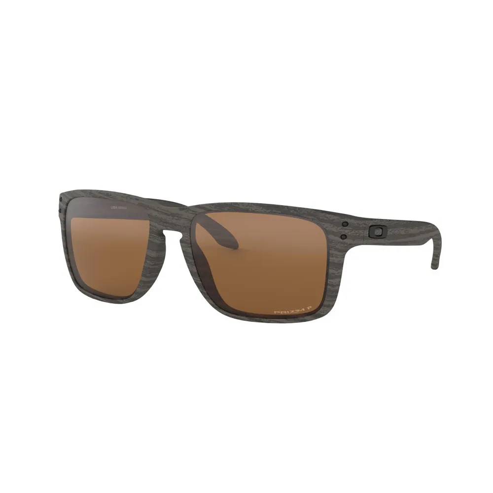 Holbrook XL Woodgrain w/Prizm Tungsten Iridium Polarized