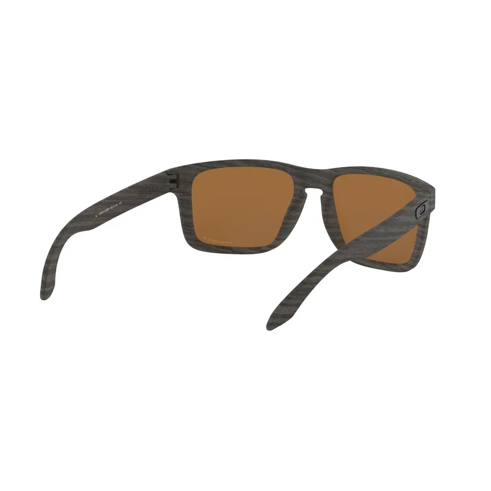 Holbrook XL Woodgrain w/Prizm Tungsten Iridium Polarized