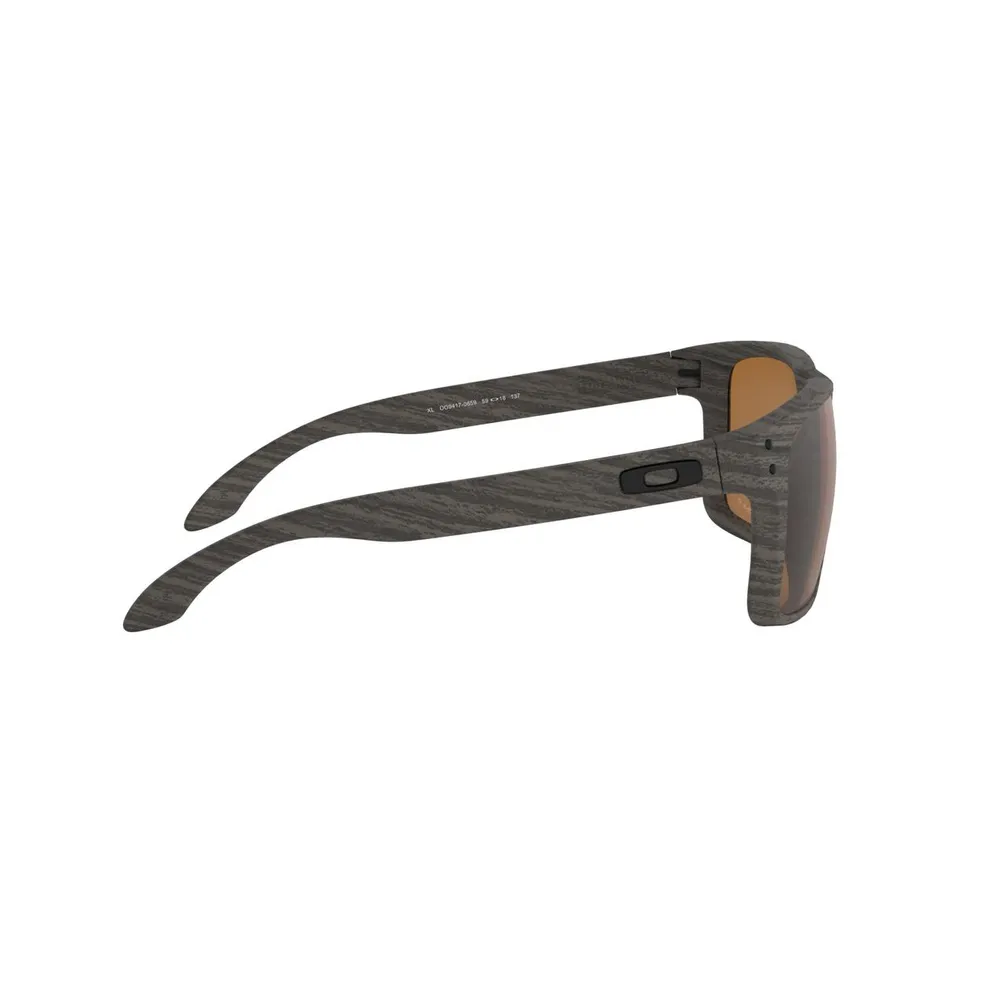 Holbrook XL Woodgrain w/Prizm Tungsten Iridium Polarized