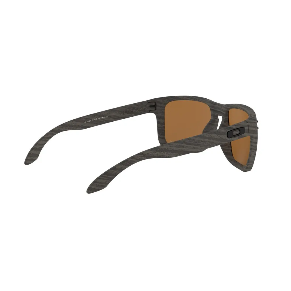 Holbrook XL Woodgrain w/Prizm Tungsten Iridium Polarized