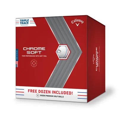 Prior Generation - 3+1 - Chrome Soft Triple Track Golf Balls