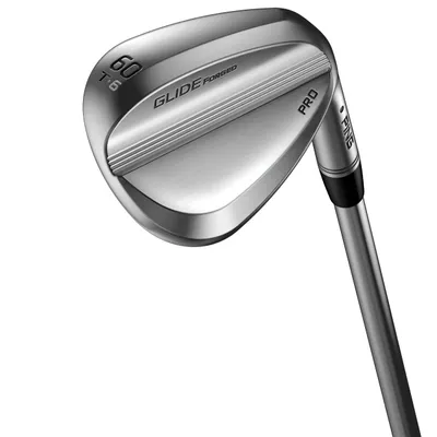 Glide Forged Pro Raw Wedge with Steel Shaft