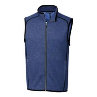 Men's Mainsail Sweater-Knit Full Zip Vest