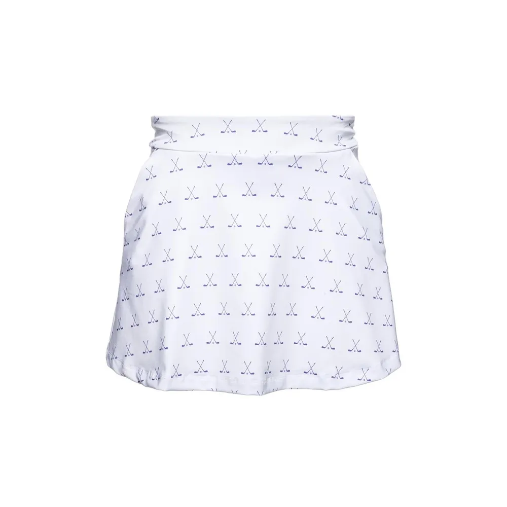 Girl's Club Printed Skort