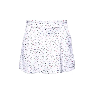 Girl's Flag Print Skort