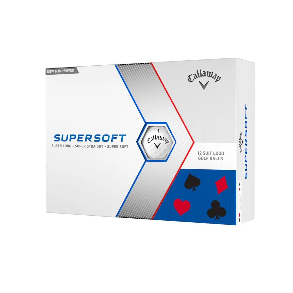 Supersoft Suits Golf Balls - 12 Pack