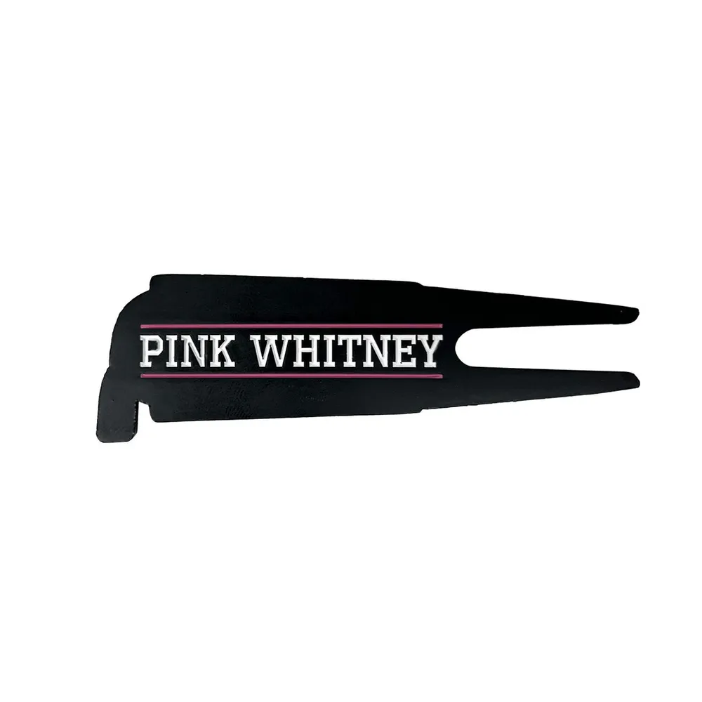 Pink Whitney Rocks Glass Divot Tool