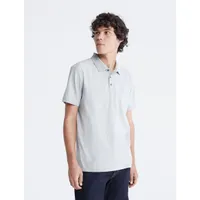 Men's Smooth Cotton Solid Short Sleeve Polo