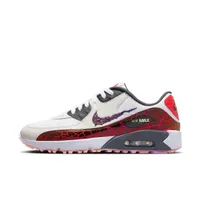 Air Max 90 G NRG Spikeless Golf Shoe-White/Grey/Red