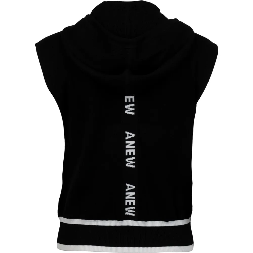 Women's Hooded Ribbed Vest