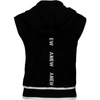 Women's Hooded Ribbed Vest