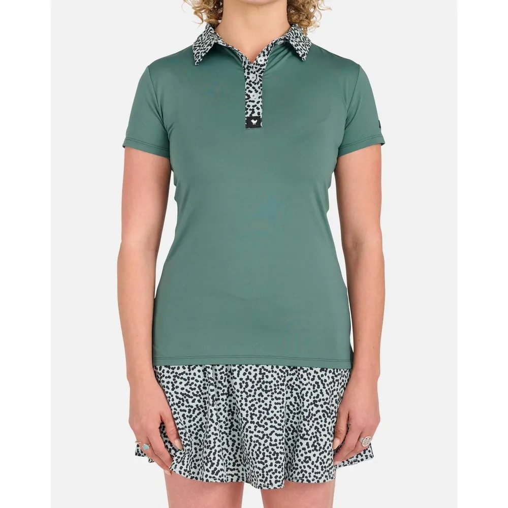 Women's Mint Chip Short Sleeve Polo