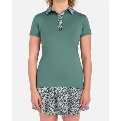 Women's Mint Chip Short Sleeve Polo