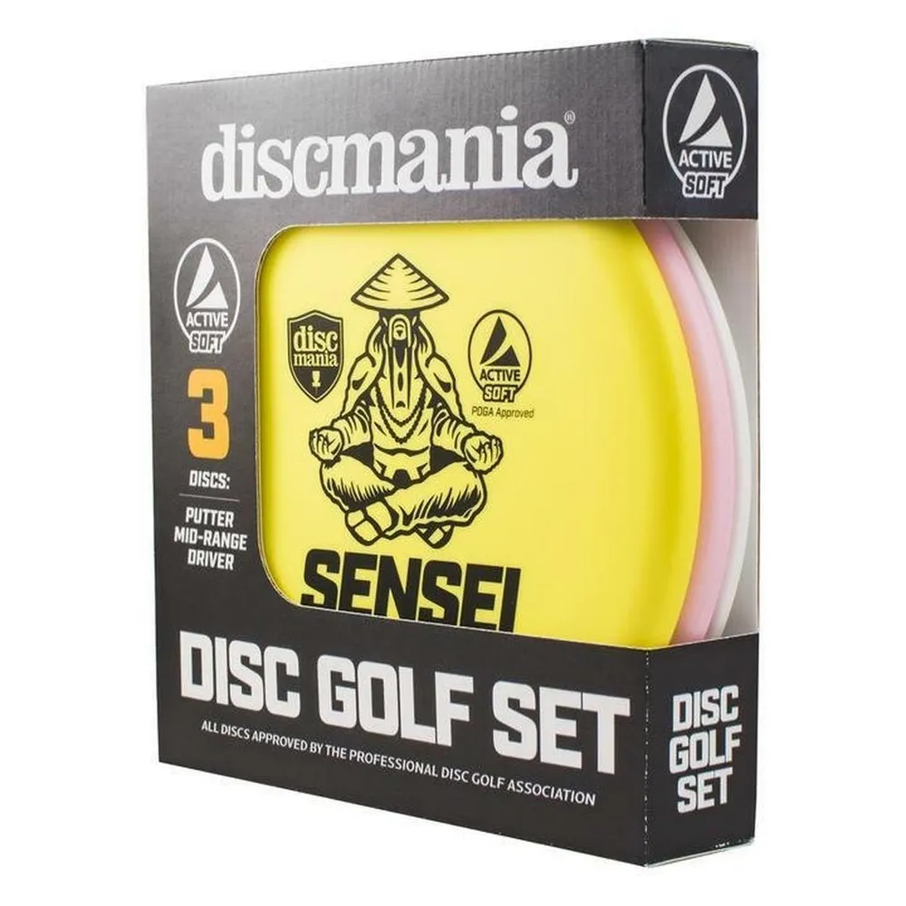 Discmania Active Line Soft Starter Set Combo with Bag