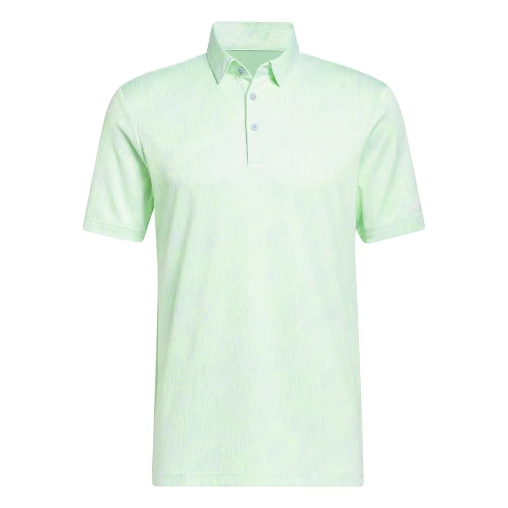 Men's Aerial Jacquard Short Sleeve Polo