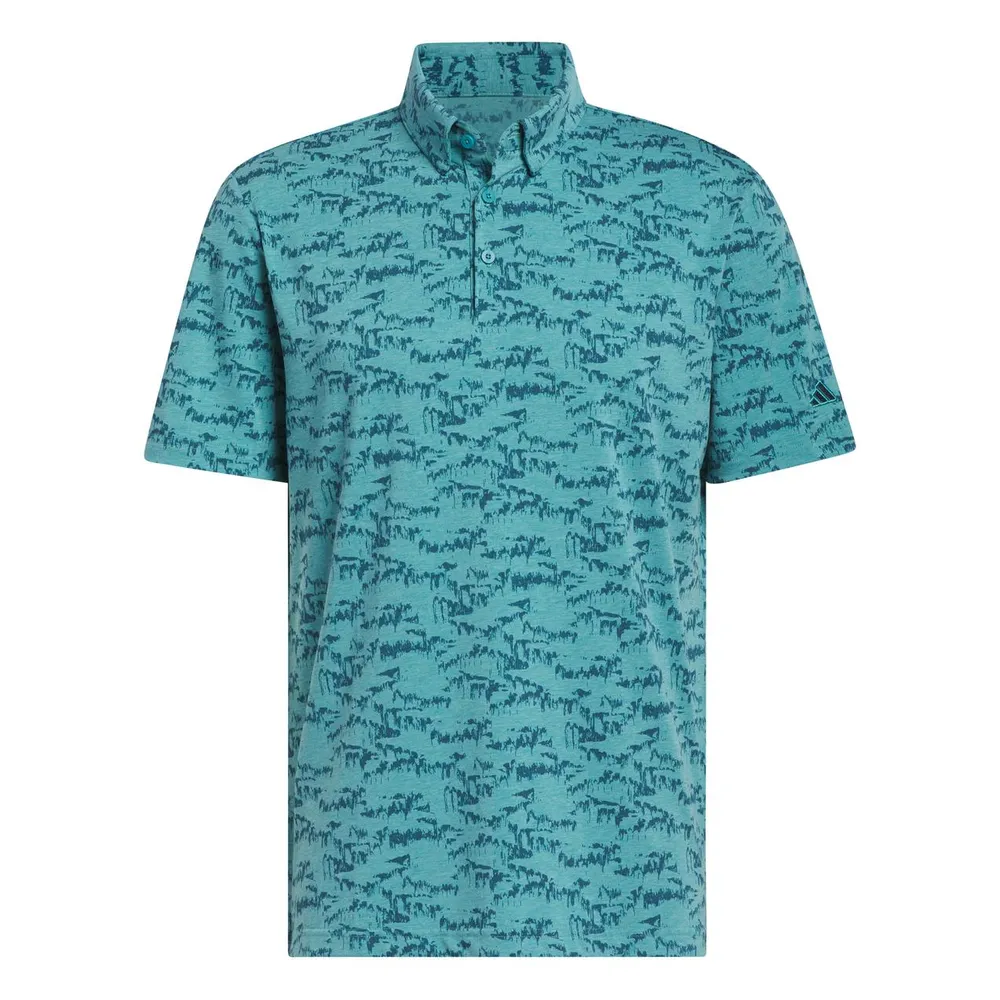 Men's Go-To Printed Short Sleeve Polo