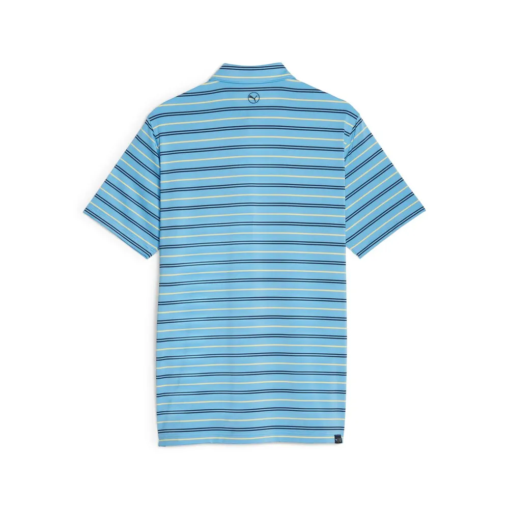 Men's MATTR Stripe Short Sleeve Polo