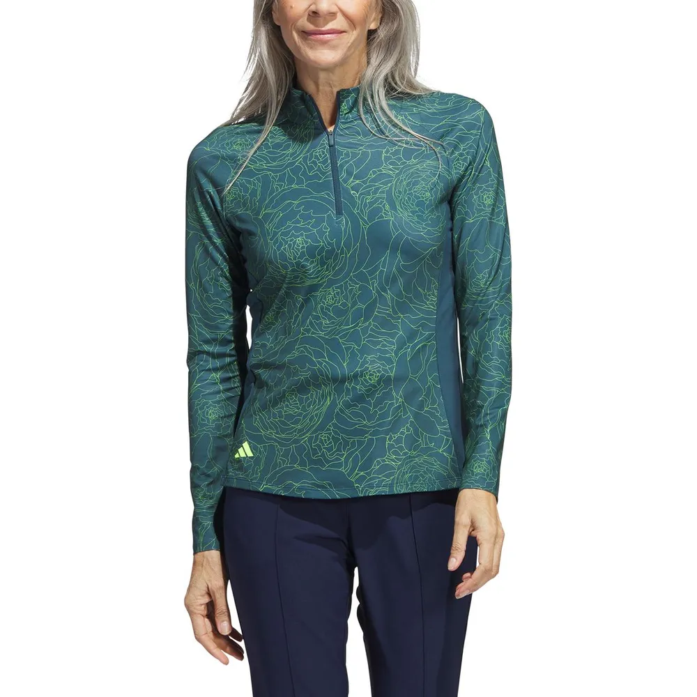 Women's Ultimate 365 1/4 Zip Long Sleeve Print Shirt