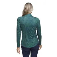 Women's Ultimate 365 1/4 Zip Long Sleeve Print Shirt