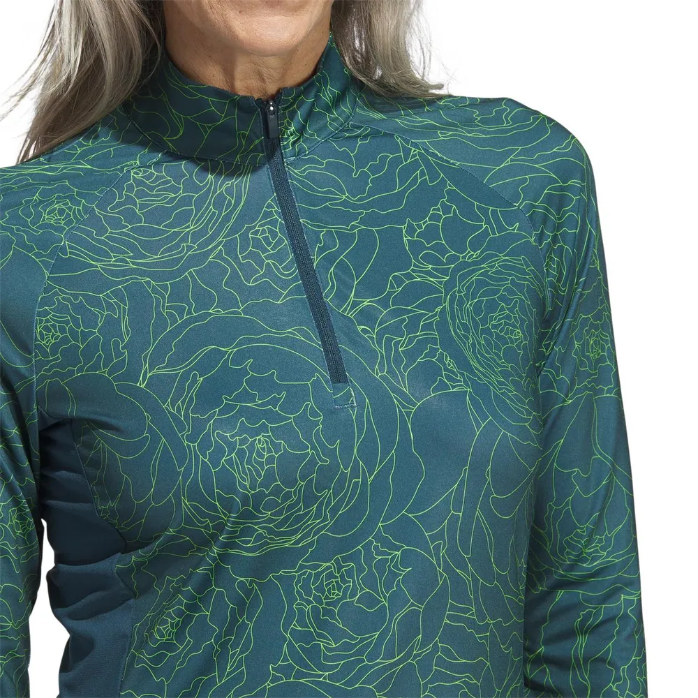 Women's Ultimate 365 1/4 Zip Long Sleeve Print Shirt