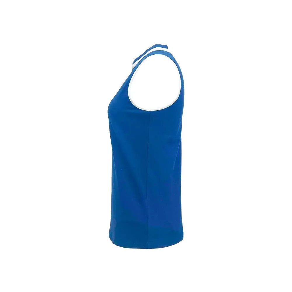 Women's Mock Neck Sleeveless Top