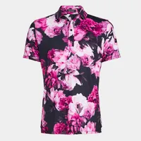 Men's Floral Short Sleeve Polo