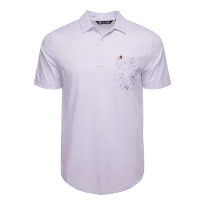 Men's Splatter Pocket Short Sleeve Polo