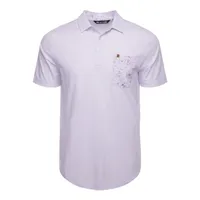 Men's Splatter Pocket Short Sleeve Polo