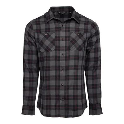 Men's Cloud Flannel Plaid Long Sleeve Shirt