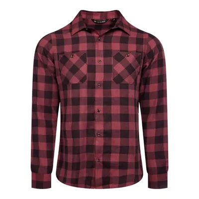 Men's Cloud Flannel Plaid Long Sleeve Shirt