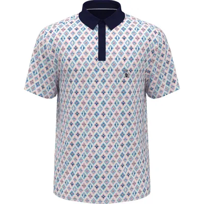 Men's Atomic Cocktail Print Short Sleeve Polo