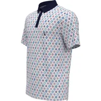 Men's Atomic Cocktail Print Short Sleeve Polo