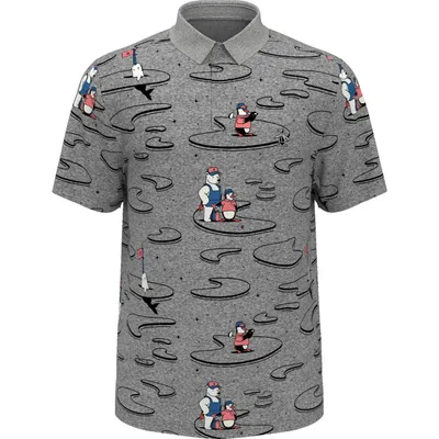 Men's Polar Pete Print Short Sleeve Polo