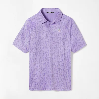 Men's Transfusion Classic Printed Short Sleeve Polo